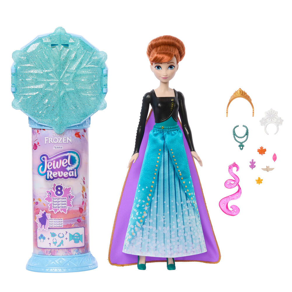 Muñeca Anna Reveal Frozen Disney Frikytopia