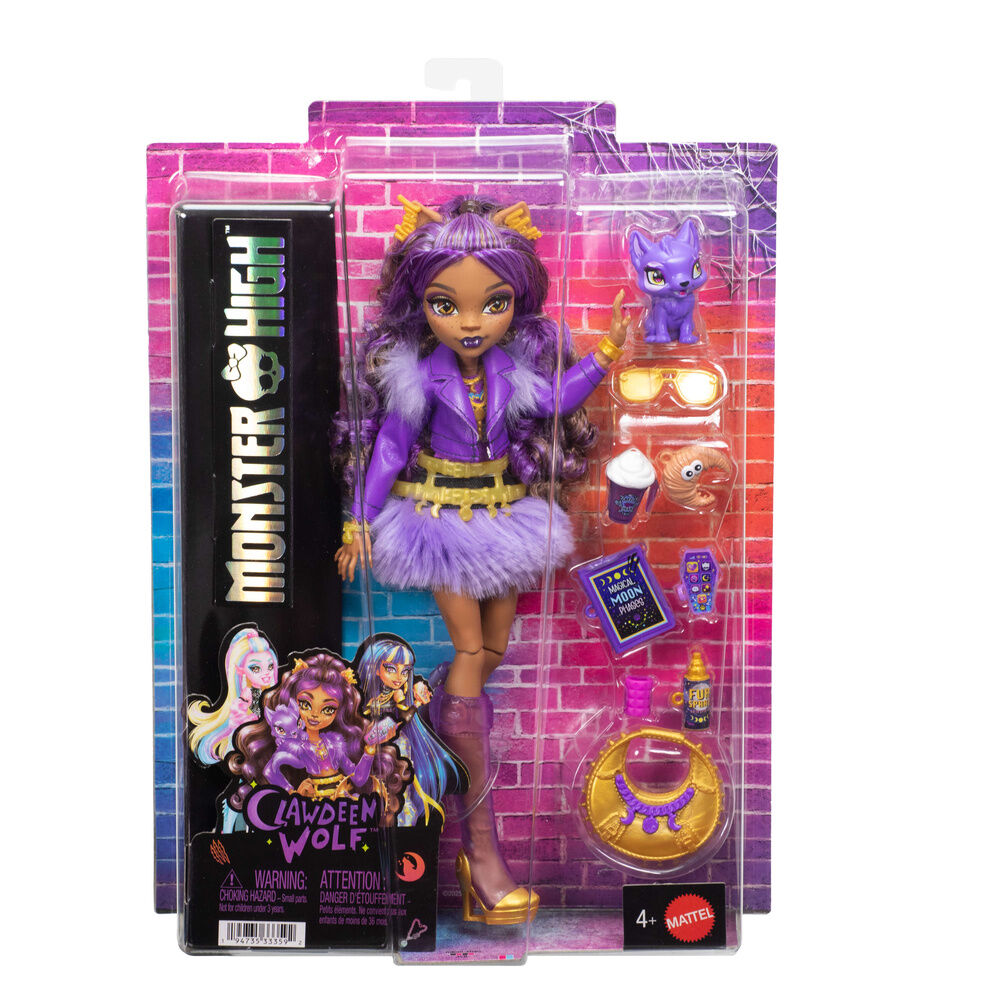 Monster High Muñeca Clawdeen Wolf