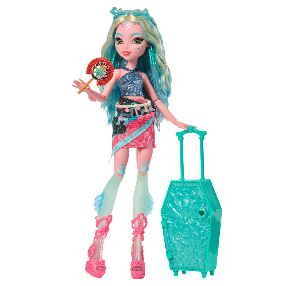 Monster High Skulltimate Secrets Muñeca Destination: Gore-geous Oasis - Lagoona Blue
