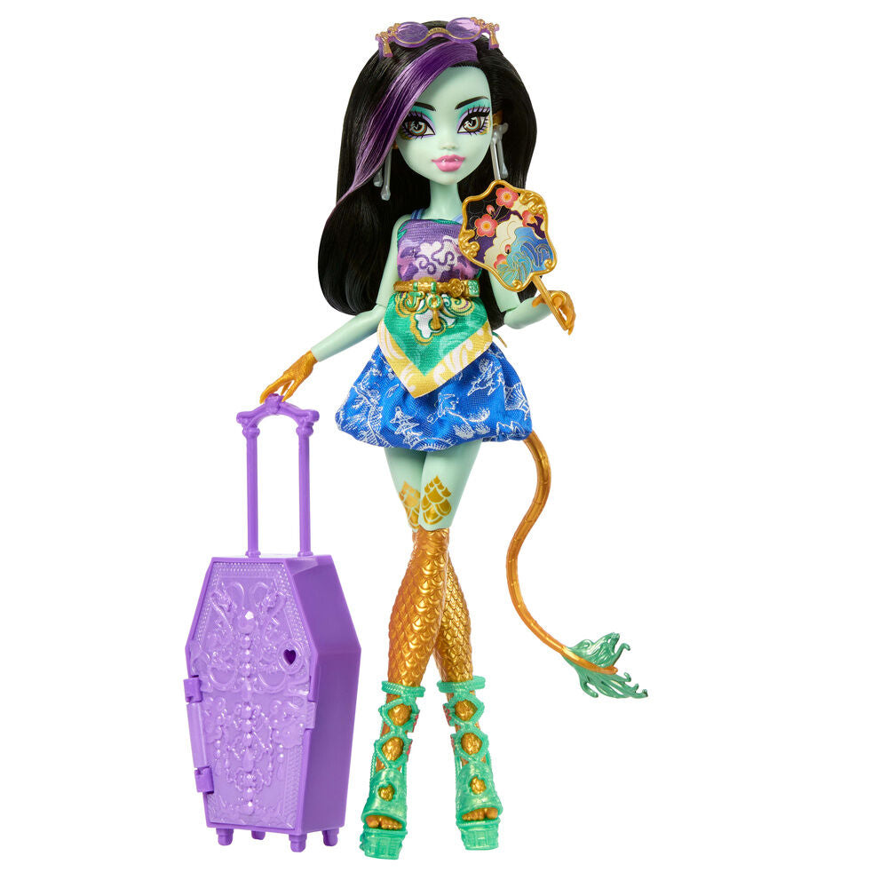 Monster High Skulltimate Secrets Muñeca Destination: Gore-geous Oasis - Jinafire Long