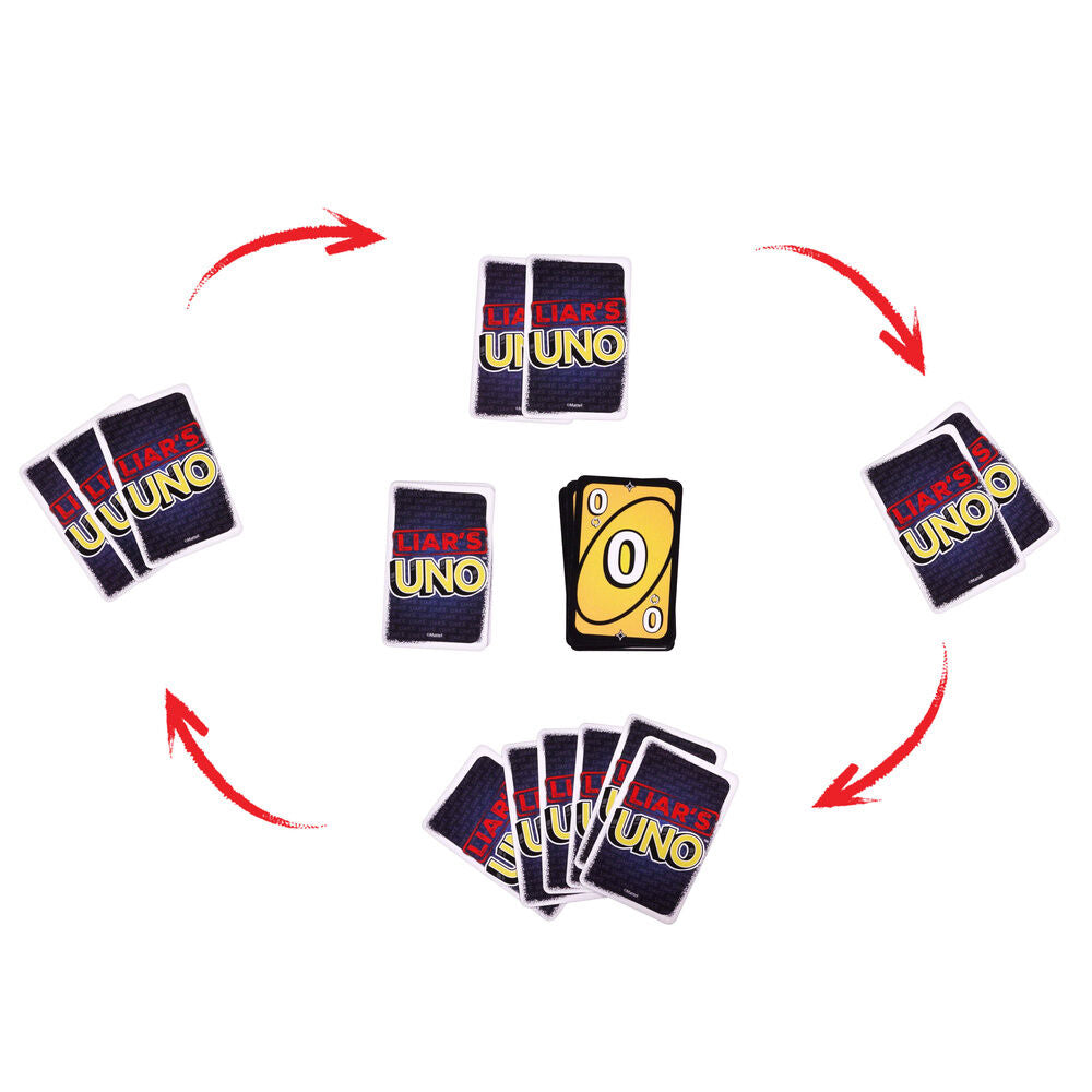 Juego cartas UNO Liars