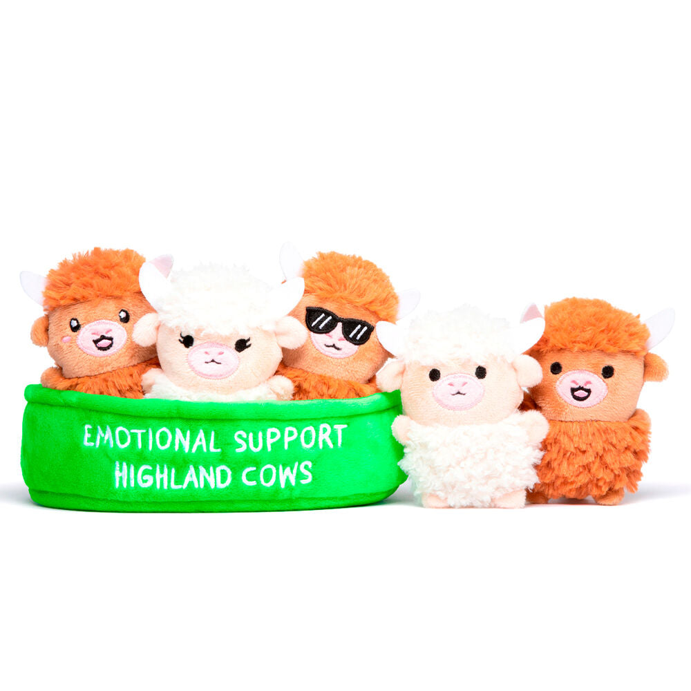 Set peluches Vacas Emotional Support Frikytopia