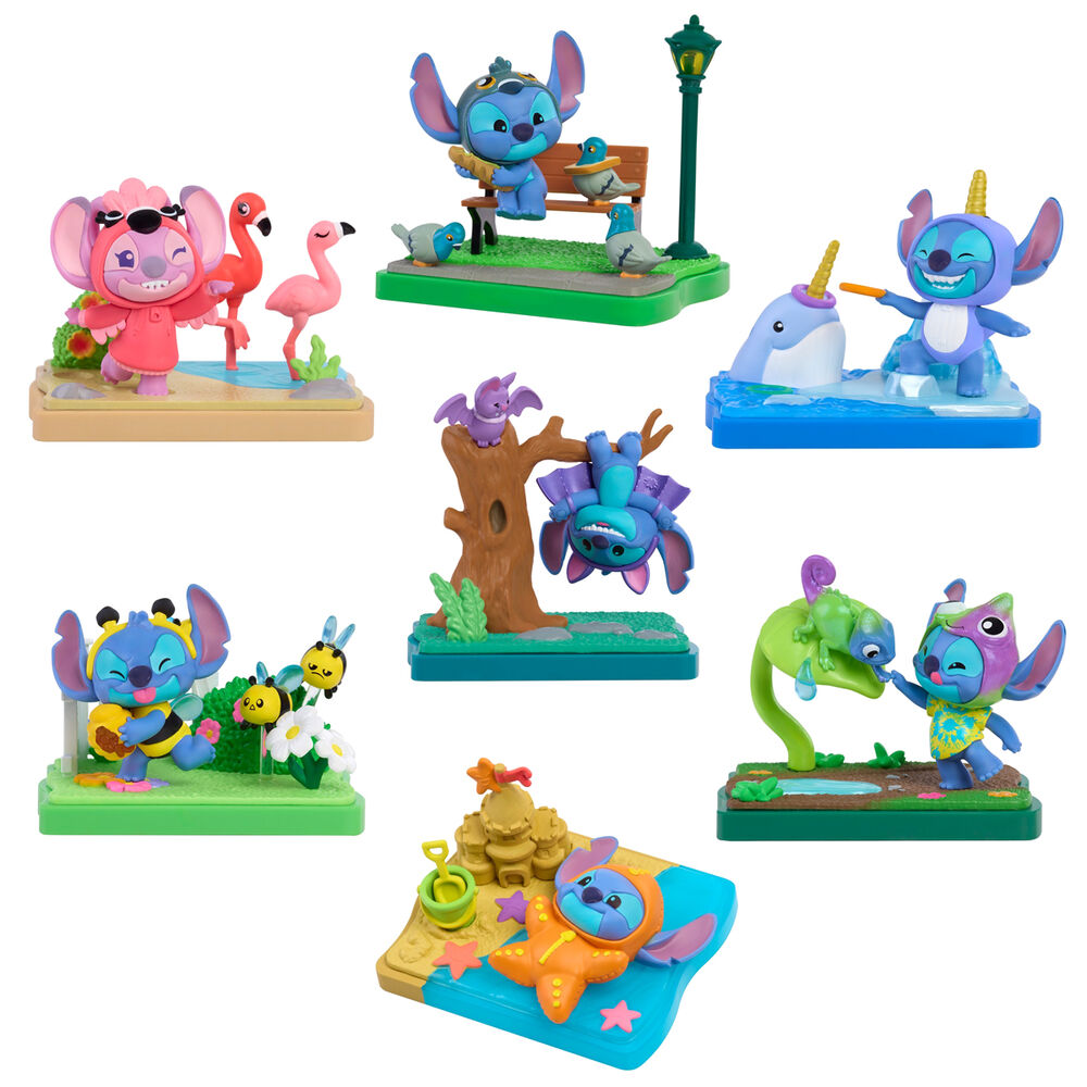 Stitch Happy Haul Figura Coleccionable Blind Boxes Goes Wild (8)