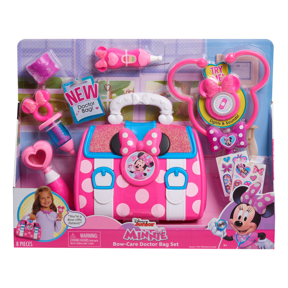 Set Doctora Minnie Disney luz y sonido Frikytopia