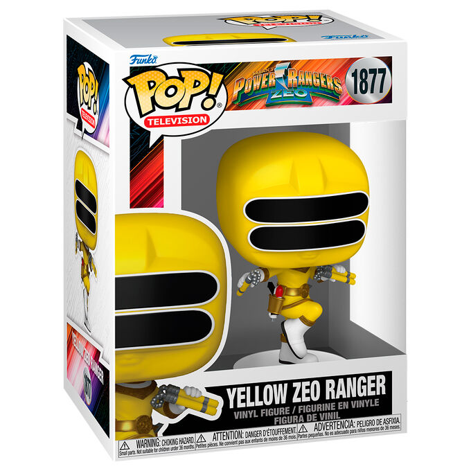 Power Rangers Zeo POP! Movies Vinyl Figuren Zeo Ranger Yellow 9 cm