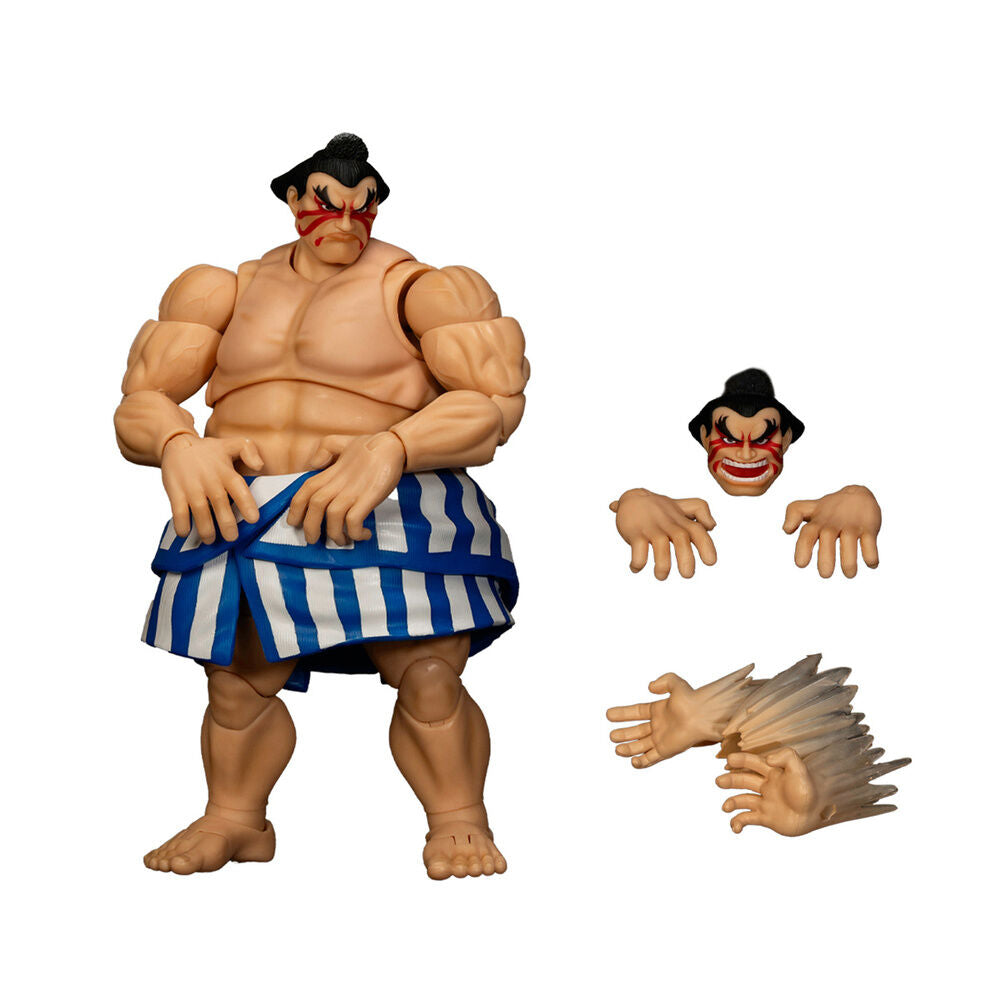 Ultra Street Fighter II: The Final Challengers Figura 1/12 E. Honda 16 cm