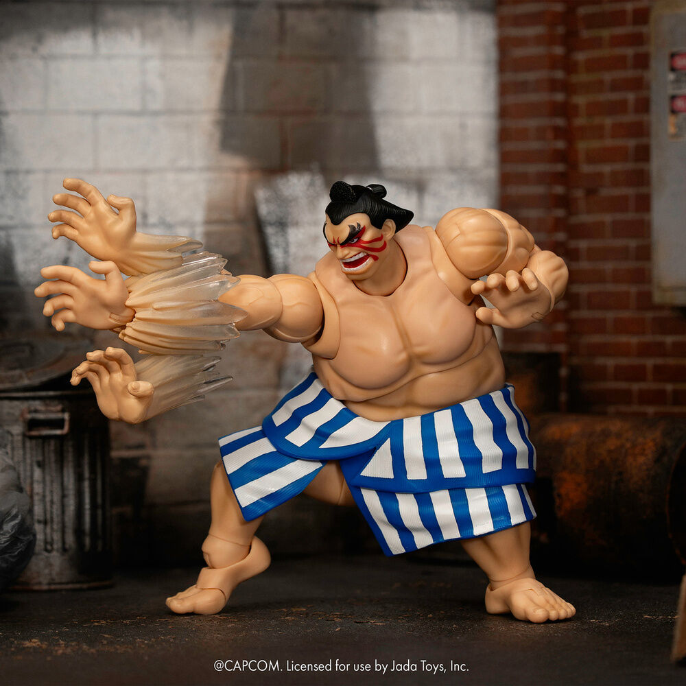 Ultra Street Fighter II: The Final Challengers Figura 1/12 E. Honda 16 cm