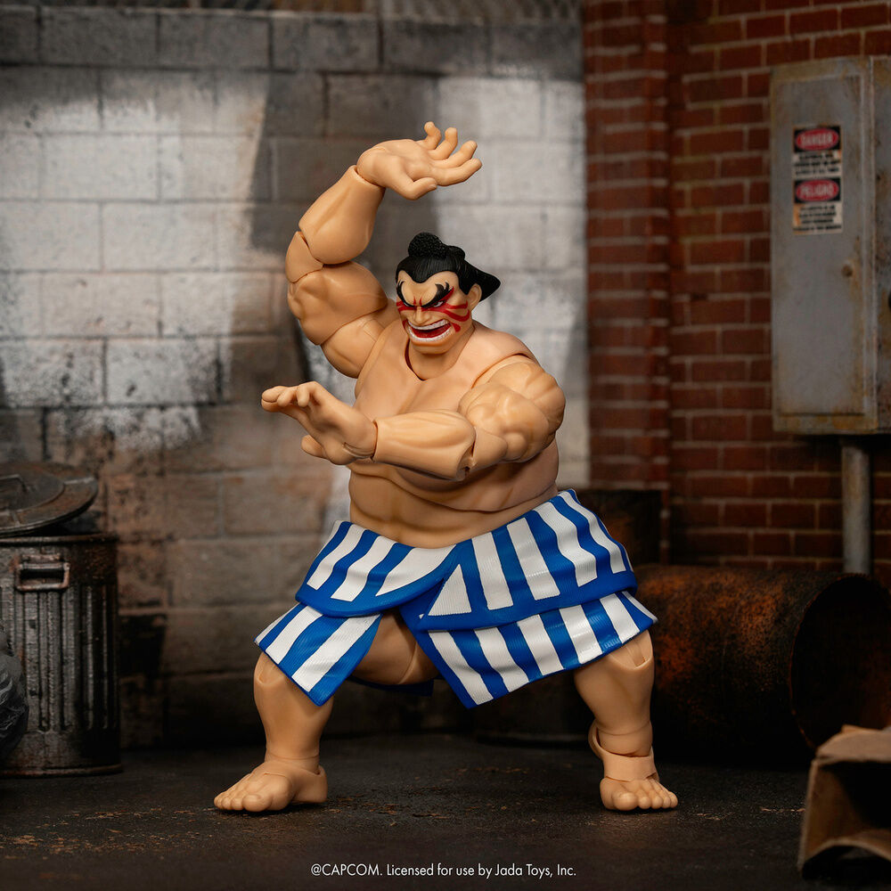 Ultra Street Fighter II: The Final Challengers Figura 1/12 E. Honda 16 cm