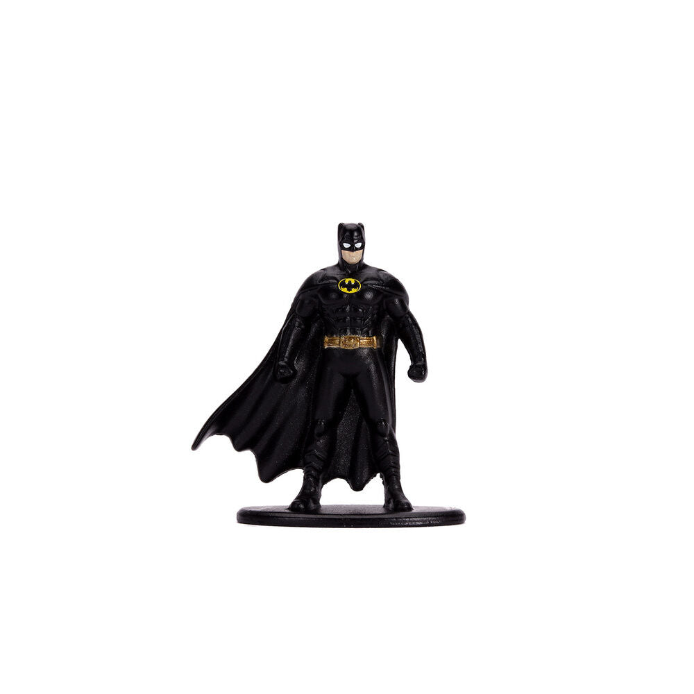 Blister figura Batman + Coche Batmovil 1989 metal DC Comics