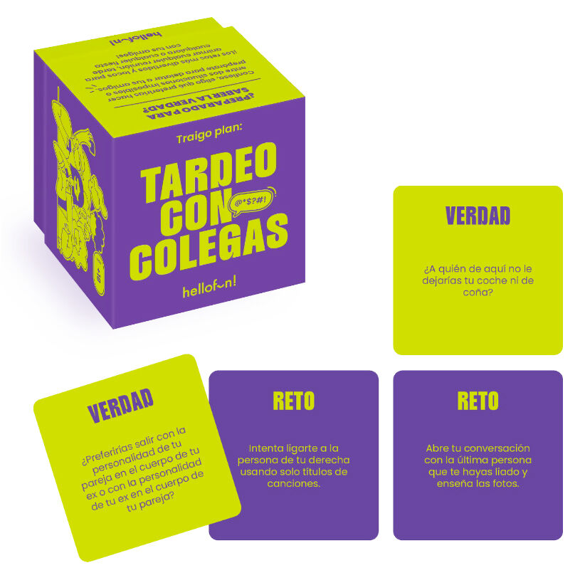Juego Tardeo con Colegas español Frikytopia