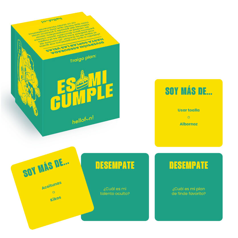 Juego Es mi Cumple español Frikytopia