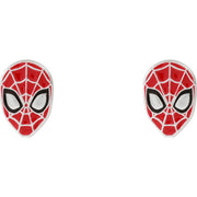 Pendientes Spiderman Marvel plata