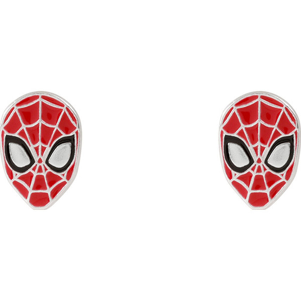 Pendientes Spiderman Marvel plata Frikytopia