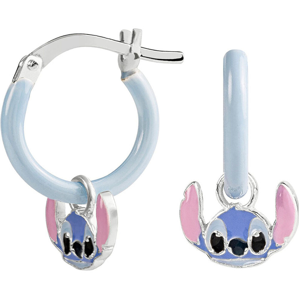 Pendientes Charm Stitch Disney plata Frikytopia