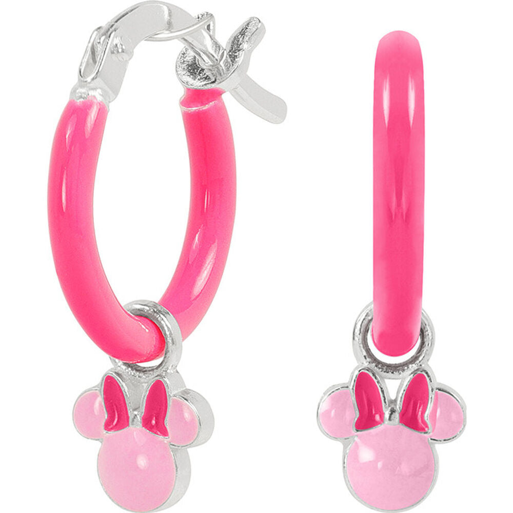 Pendientes Charm Minnie Disney plata Frikytopia