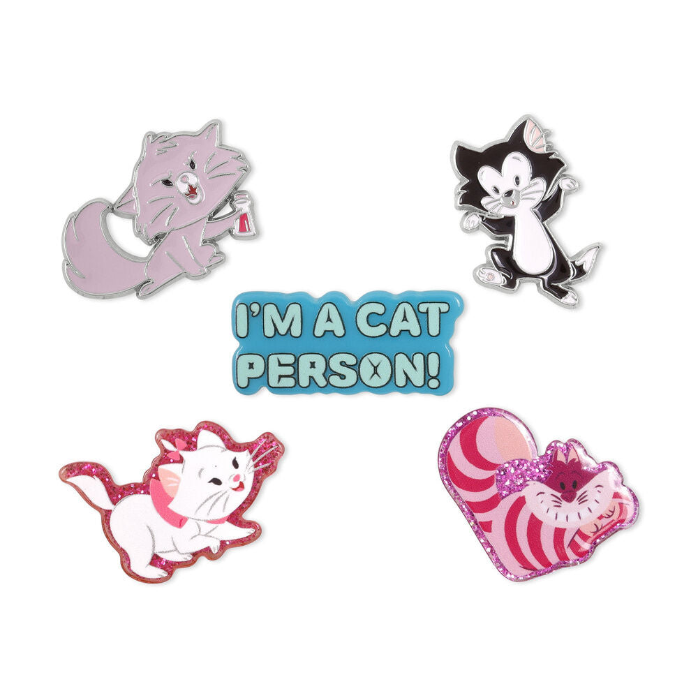 Set 5 pins Los Aristogatos Disney Frikytopia