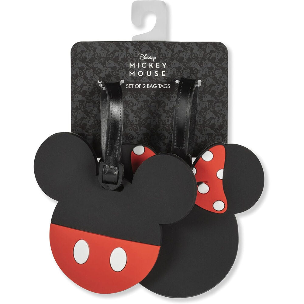 Set 2 Etiquetas de Equipaje Mickey & Minnie Disney Frikytopia