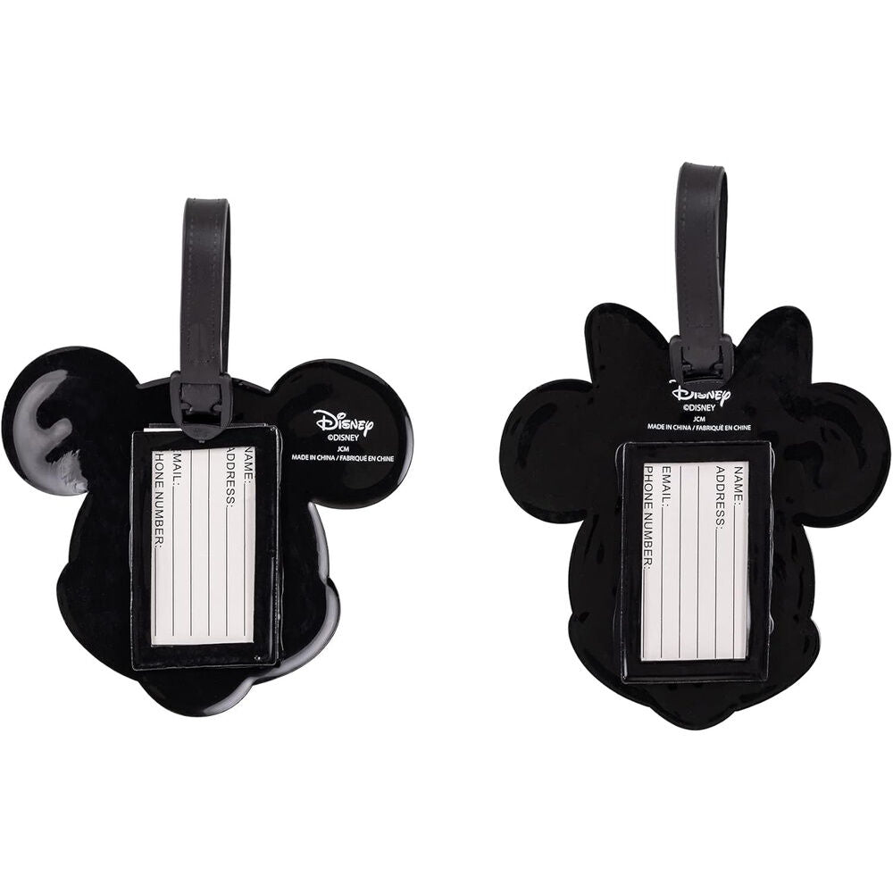 Set 2 Etiquetas de Equipaje Mickey & Minnie Disney