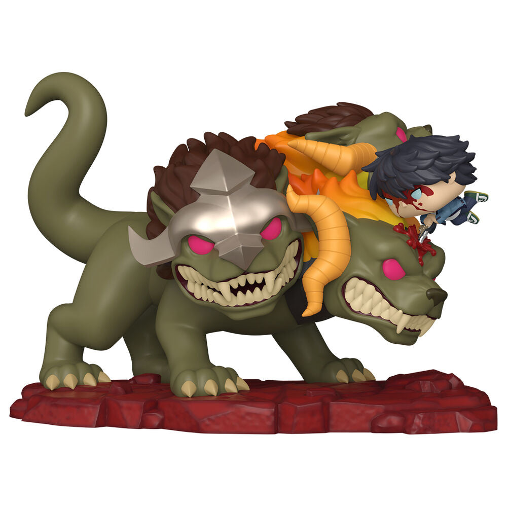 Figura POP Deluxe Solo Leveling Sung Jinwoo vs. Cerberus Frikytopia