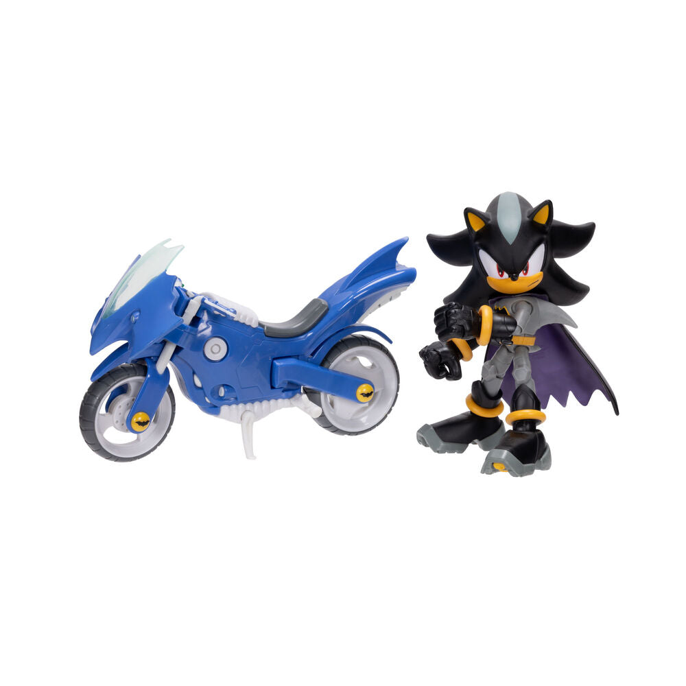 Figura Shadow con Batmovil Sonic The Hedgehog 12cm