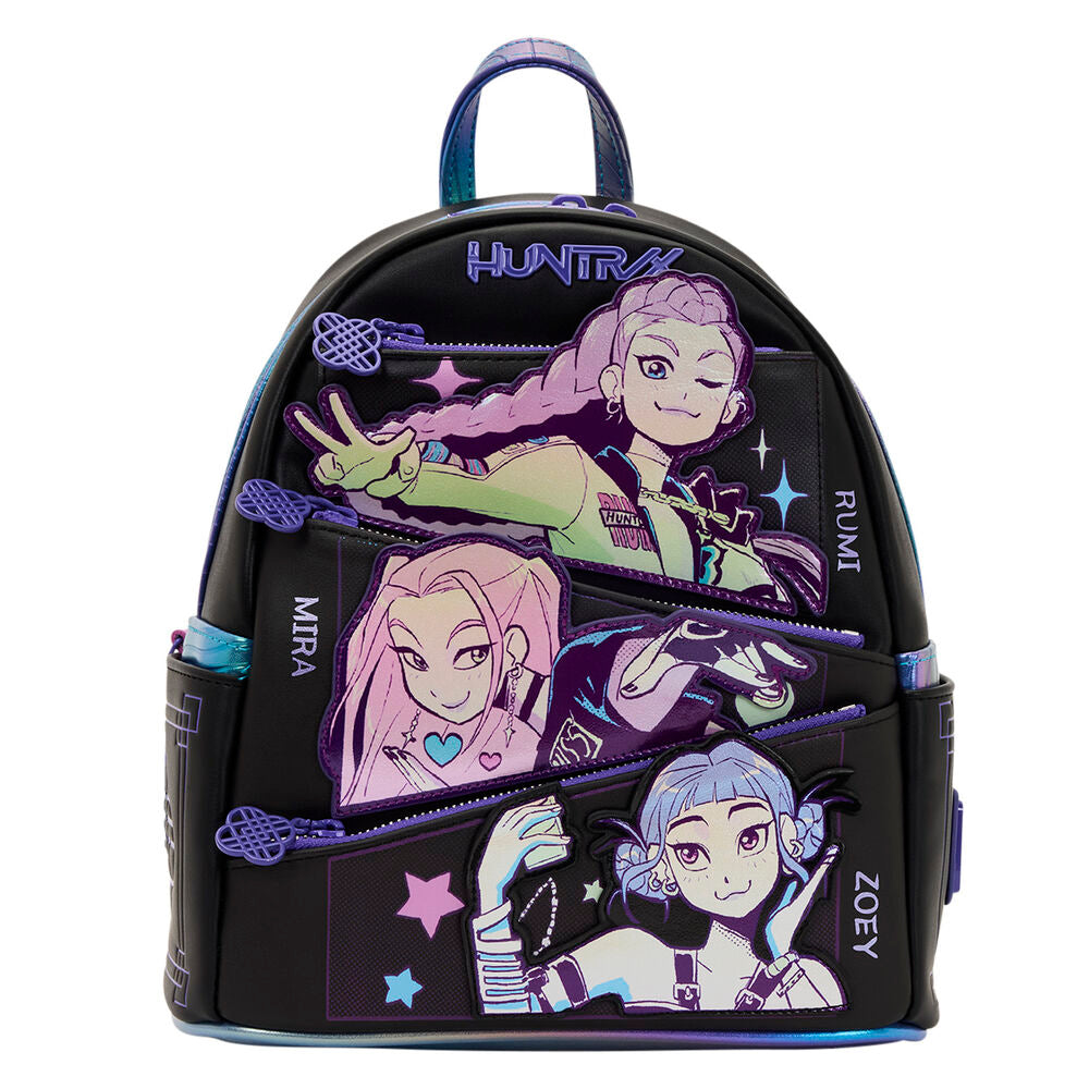 KPop Demon Hunters by Loungefly Mochila Mini Huntrix