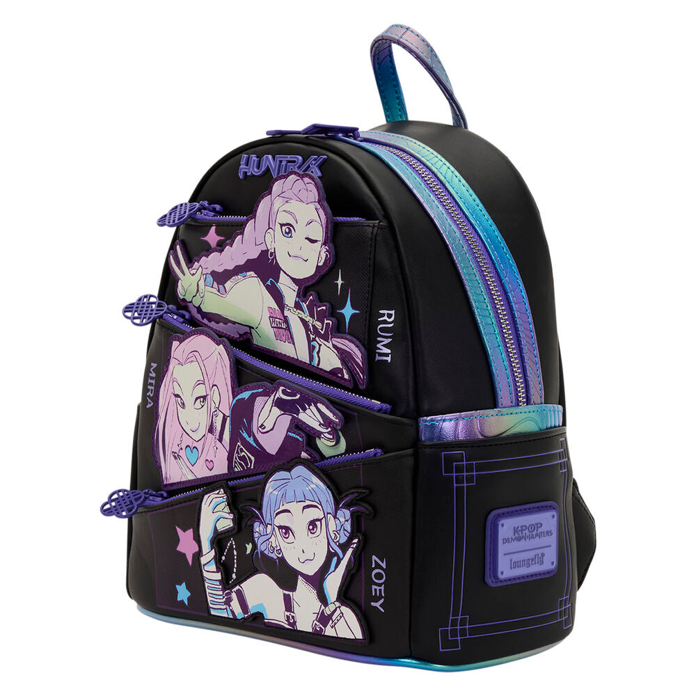 KPop Demon Hunters by Loungefly Mochila Mini Huntrix