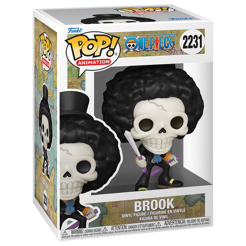 One Piece POP! Animation Vinyl Figura Brook (Refresh) 9 cm
