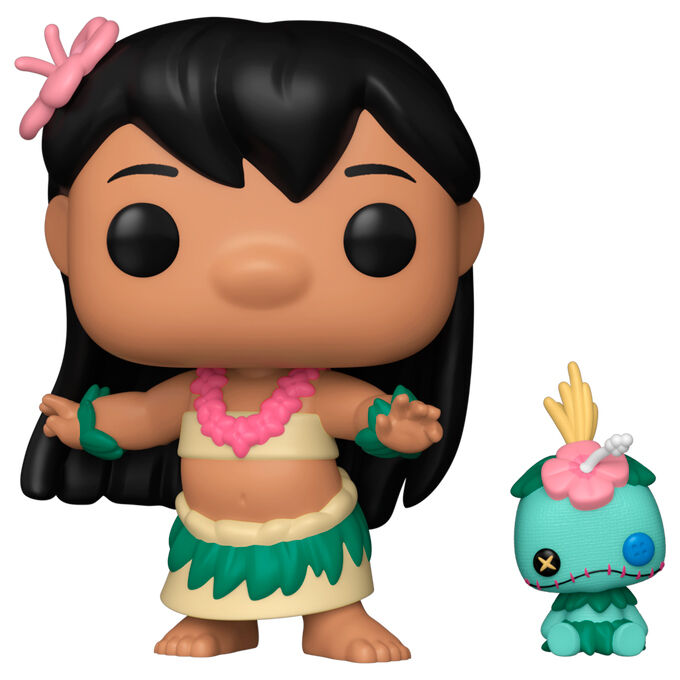 Figura POP Disney Lilo & Stitch Hula Lilo with Scrump Frikytopia