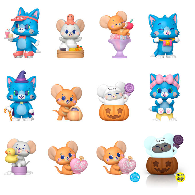Tom & Jerry Gokko Mystery Minis Minifiguras 5 cm Expositor (12)