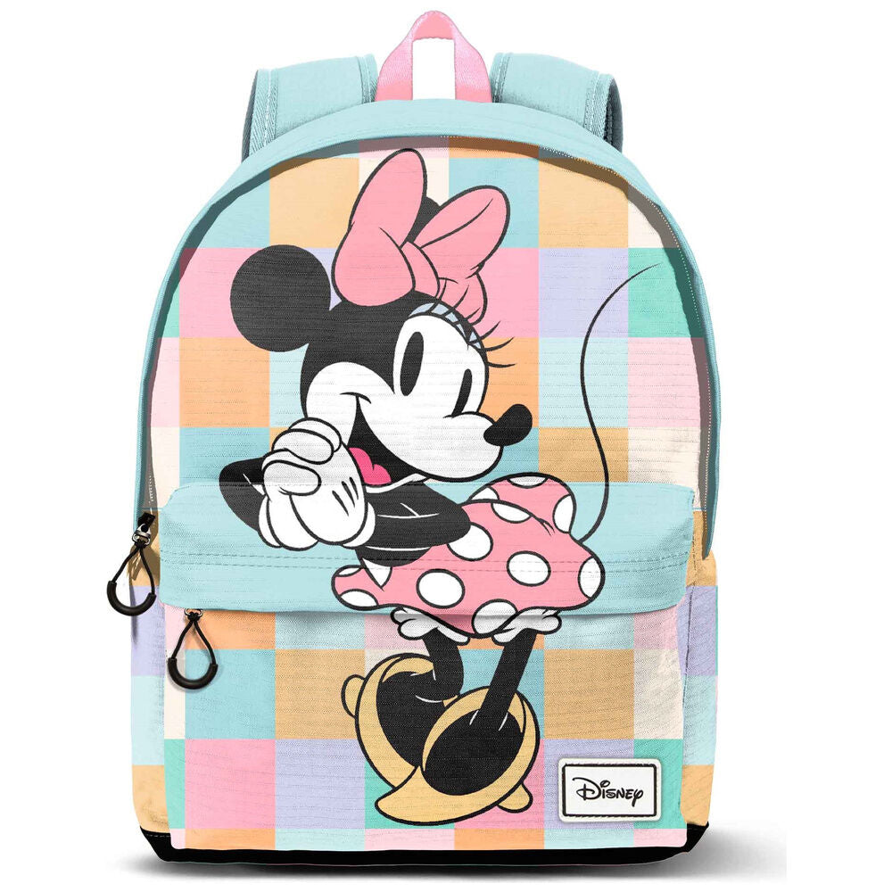 Mochila Squares Minnie Disney 41cm Frikytopia