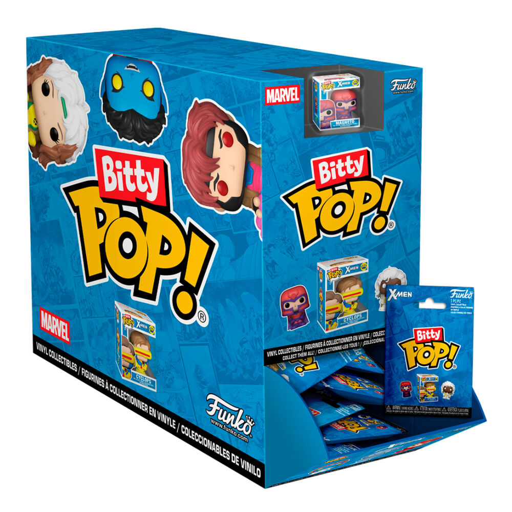 X-Men Display de 32 Figuras Bitty POP! Single Vinyl PDQ 2,5 cm