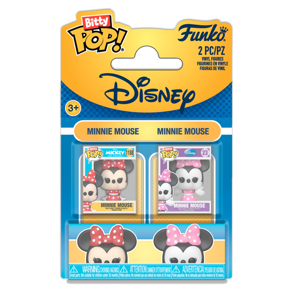 Sanrio Pack de 2 Bitty POP! Vinyl Figuras Min & Min 2 cm