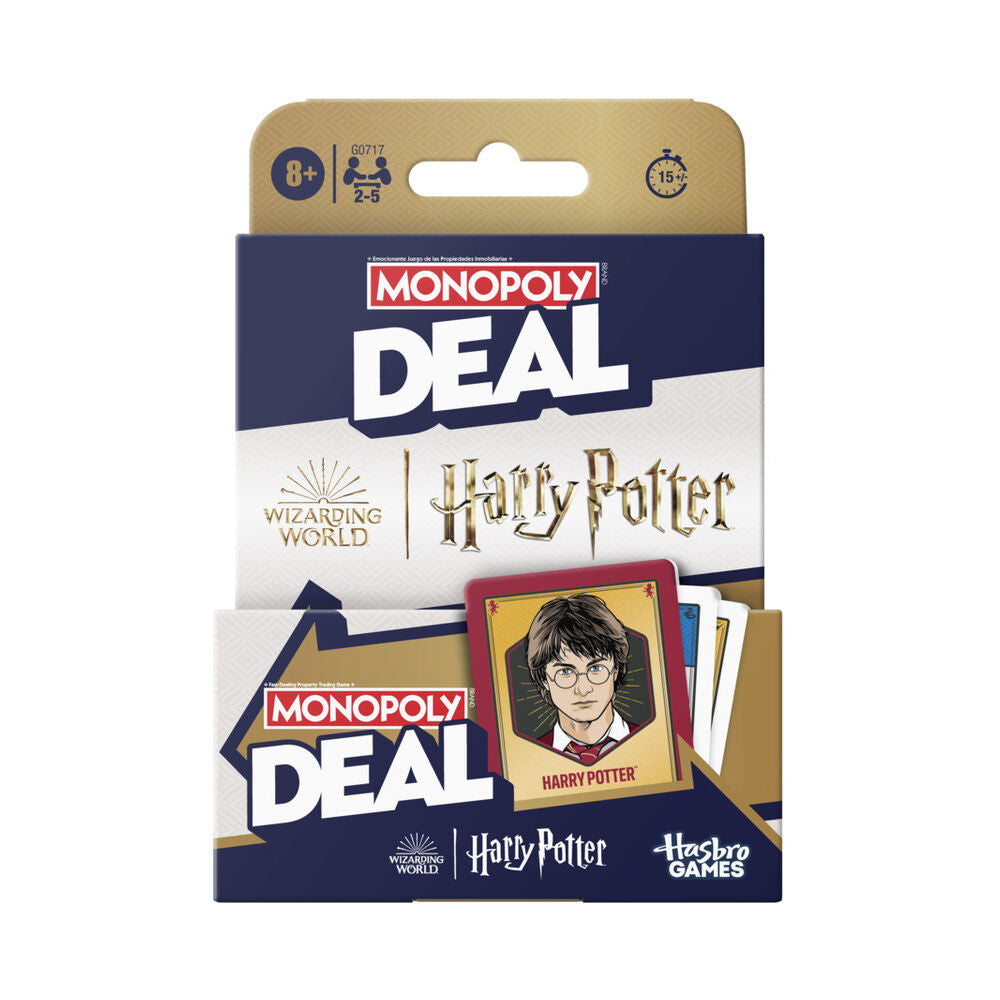 Juego Deal Monopoly Harry Potter español Frikytopia