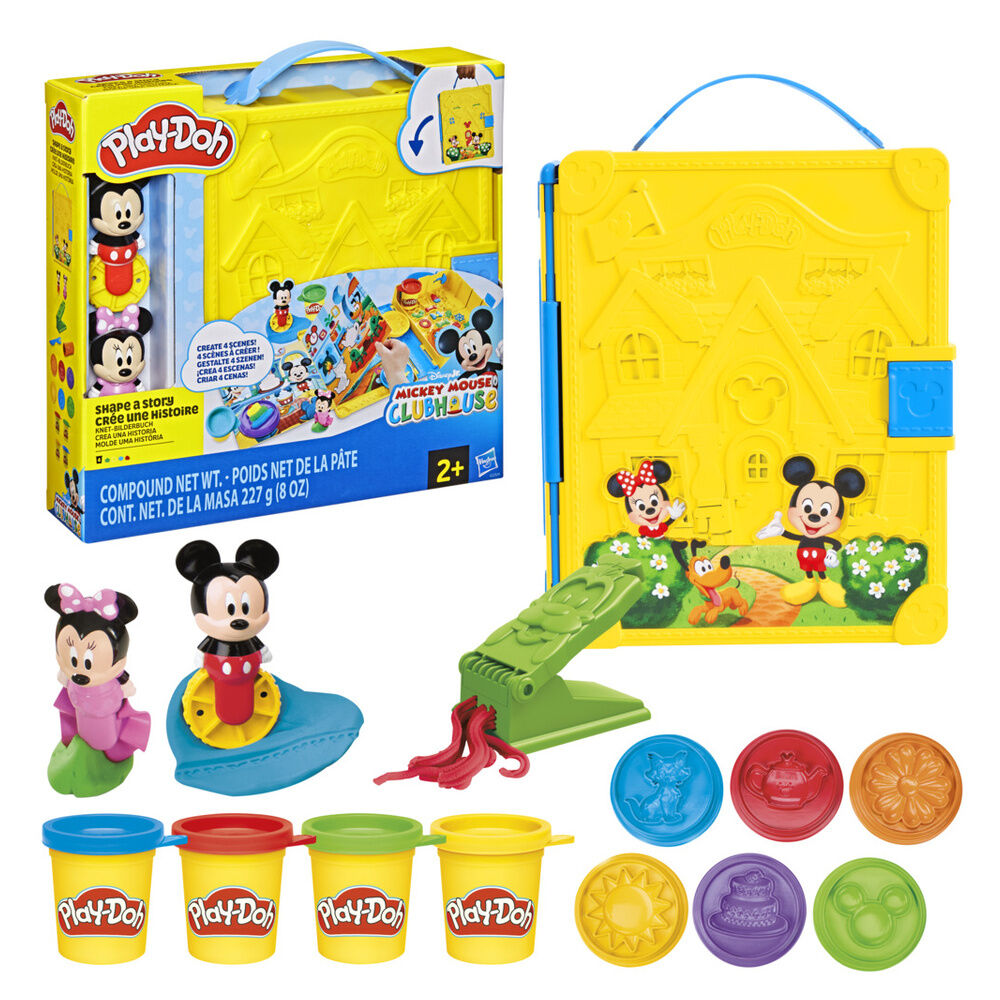Crea Una Historia Mickey Disney Play-Doh Frikytopia