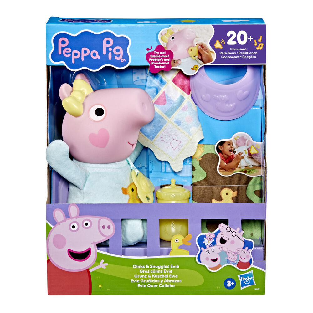 Muñeca Evie Gruñidos y Abrazos Peppa Pig