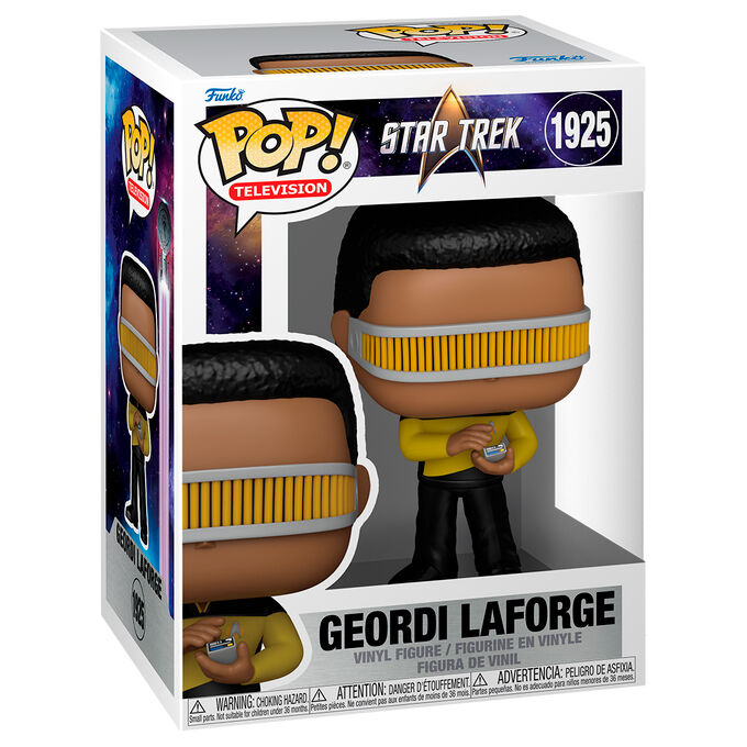 Star Trek TNG Figura POP! Television Vinyl Geordi La Forge 9 cm