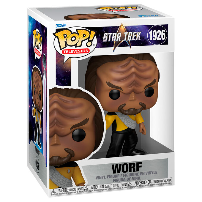 Star Trek TNG Figura POP! Television Vinyl Worf 9 cm