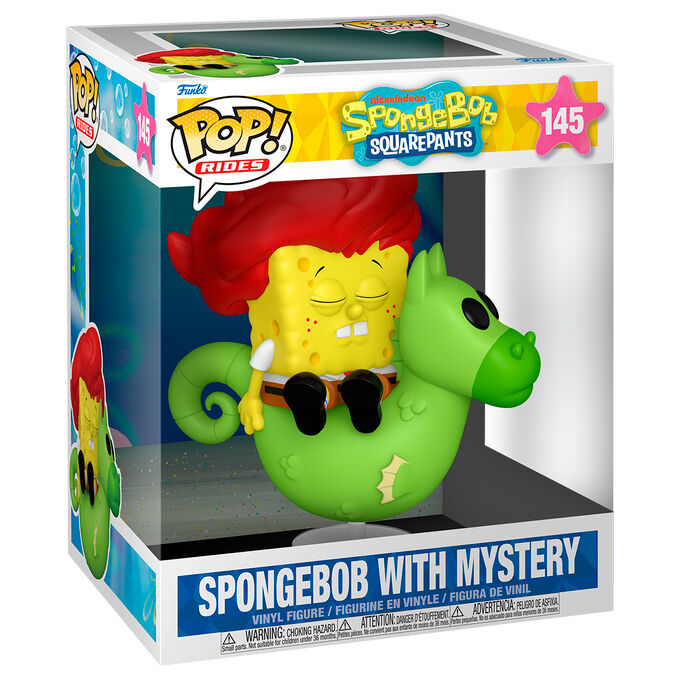 Bob Esponja POP! Rides Super Deluxe Vinyl Figura SpongeBob & Mystery 15 cm