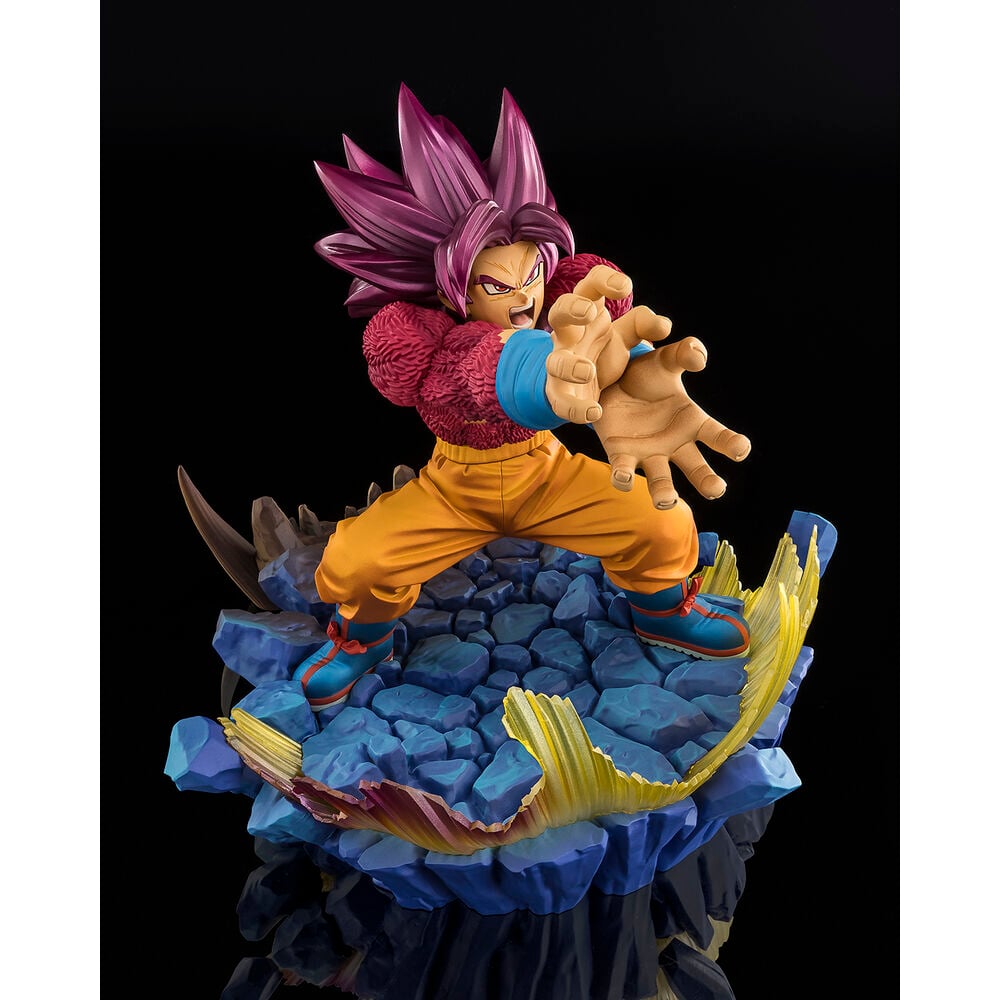 Figura Figuarts Zero Son Goku Super Saiyan 4 Extra Battle Dragon Ball Daima 20cm