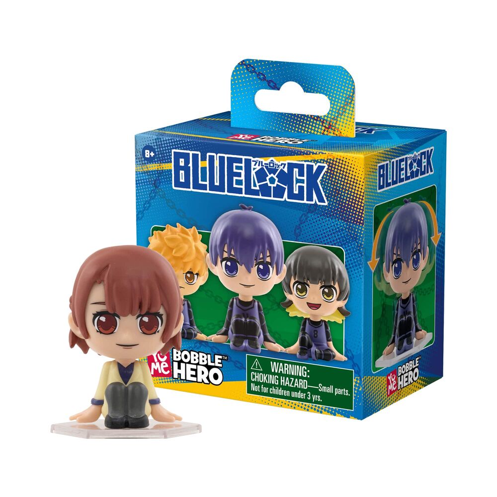 Blue Lock Cabezón Bobble Hero 6 cm Cajas Sorpresa Expositor (12)