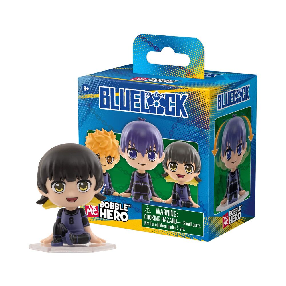 Blue Lock Cabezón Bobble Hero 6 cm Cajas Sorpresa Expositor (12)