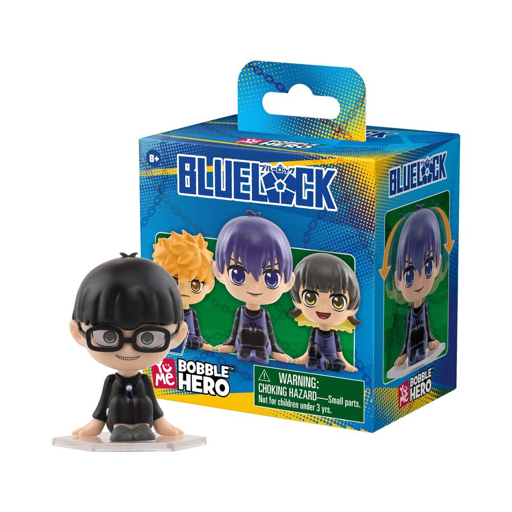 Blue Lock Cabezón Bobble Hero 6 cm Cajas Sorpresa Expositor (12)