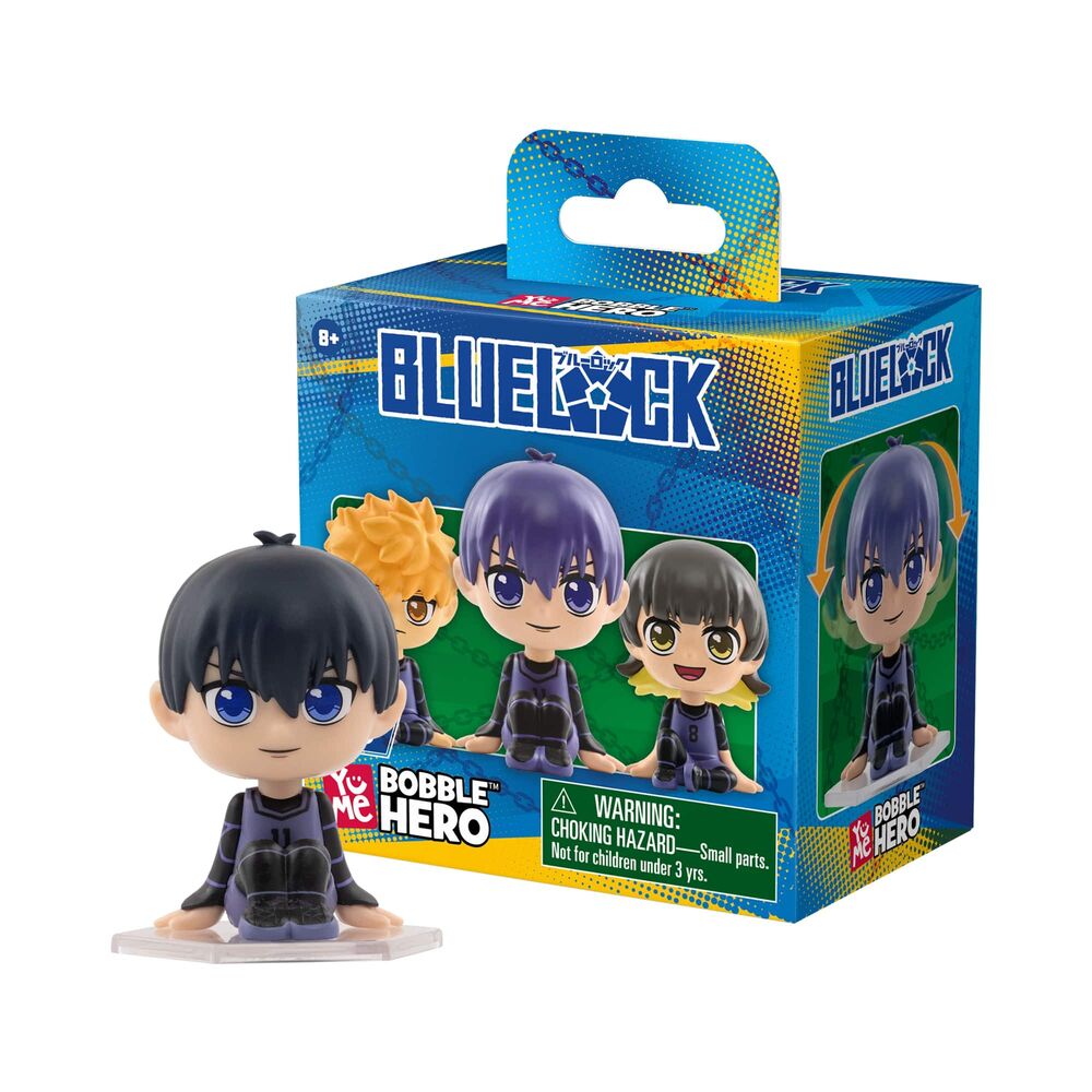 Blue Lock Cabezón Bobble Hero 6 cm Cajas Sorpresa Expositor (12)