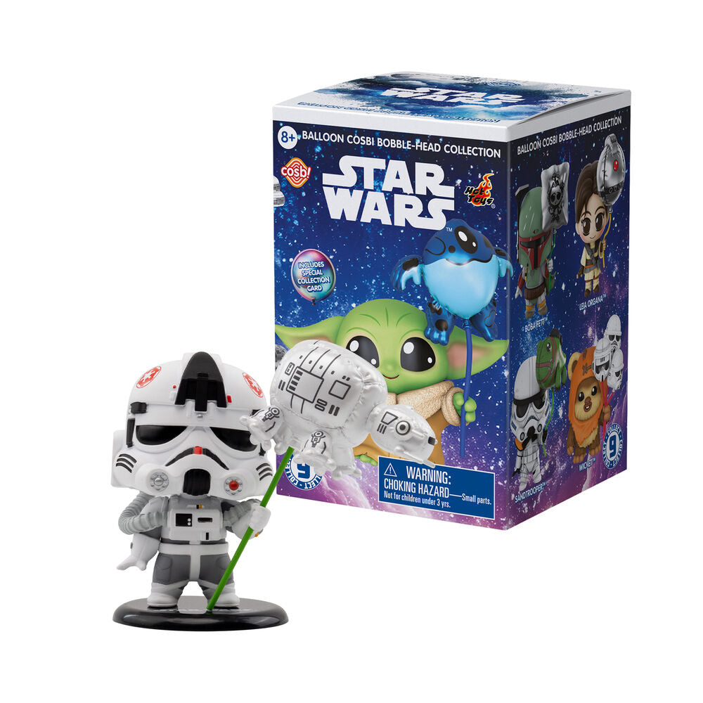 Star Wars Figuras mini Cosbi Balloon 8 cm Cajas Sorpresa Expositor (8)