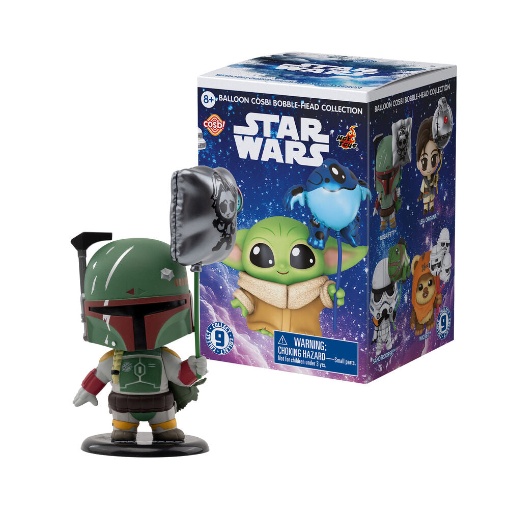 Star Wars Figuras mini Cosbi Balloon 8 cm Cajas Sorpresa Expositor (8)
