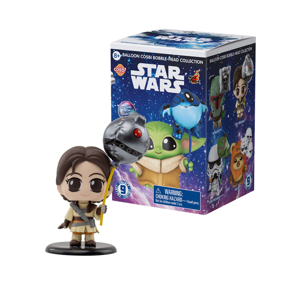 Star Wars Figuras mini Cosbi Balloon 8 cm Cajas Sorpresa Expositor (8)