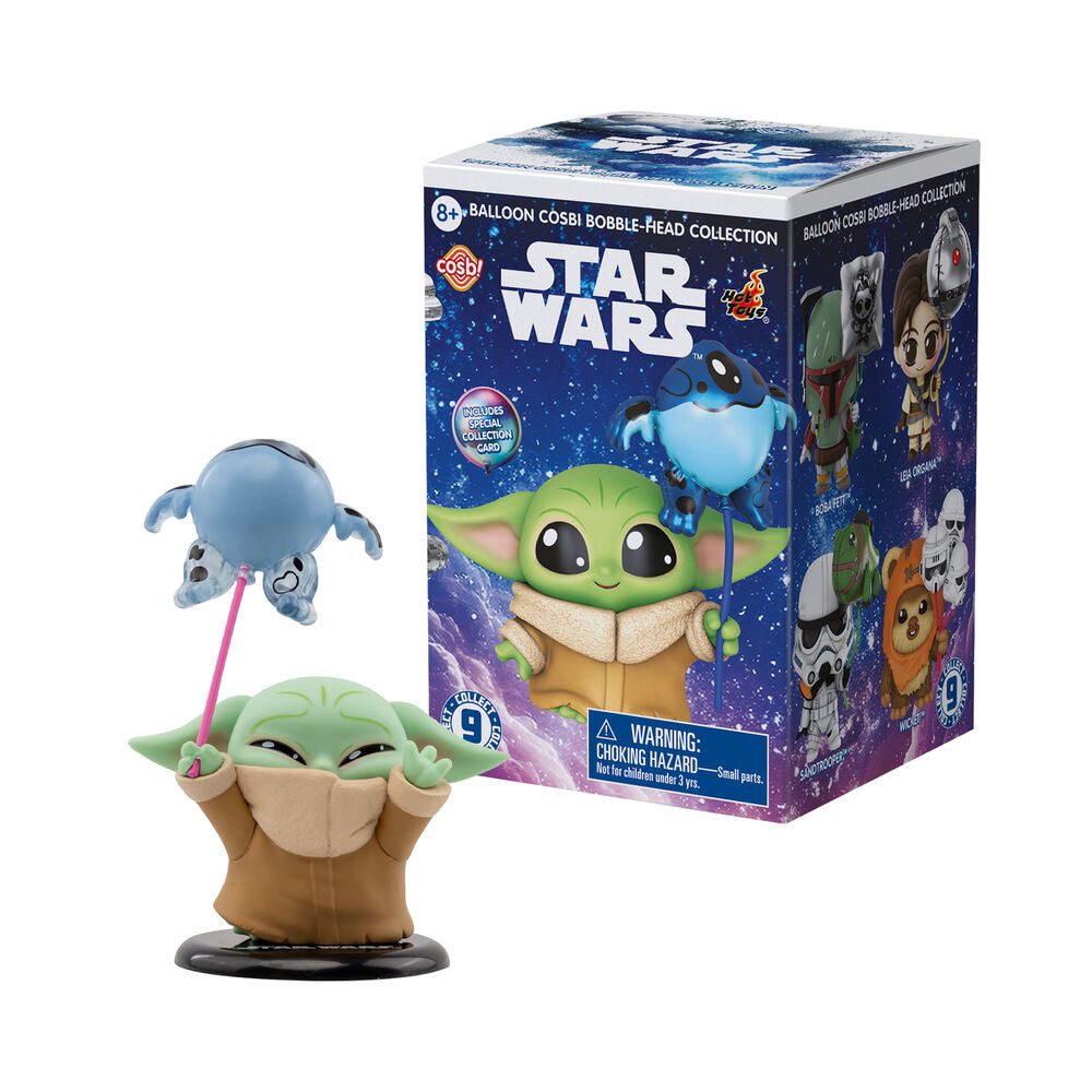 Star Wars Figuras mini Cosbi Balloon 8 cm Cajas Sorpresa Expositor (8)