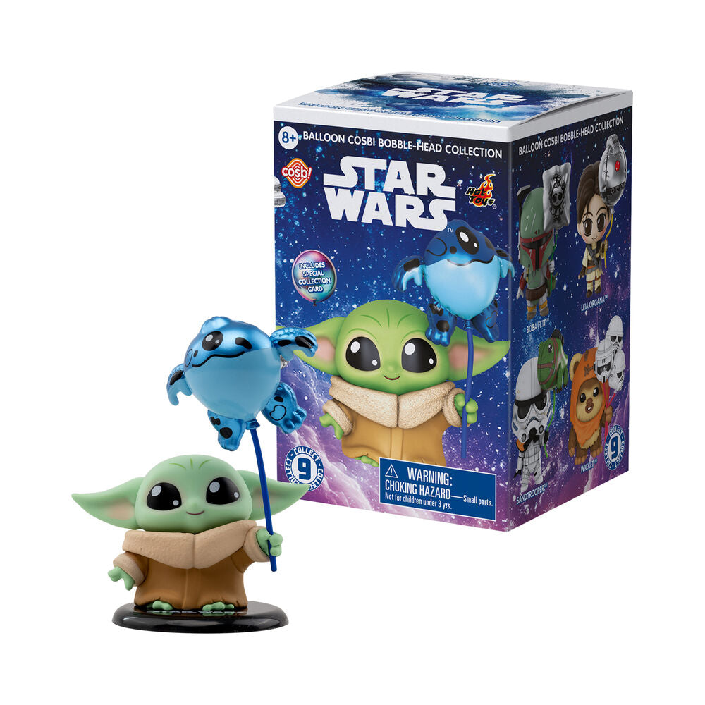 Star Wars Figuras mini Cosbi Balloon 8 cm Cajas Sorpresa Expositor (8)