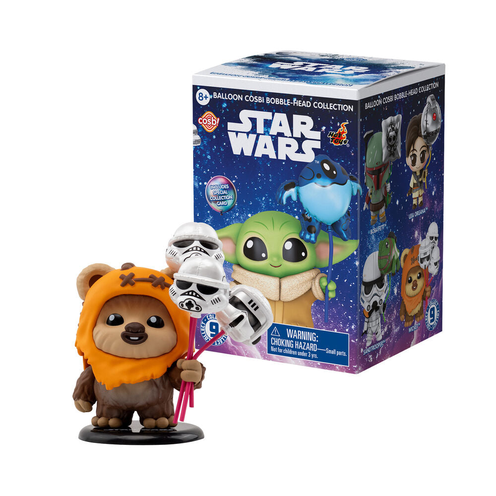 Star Wars Figuras mini Cosbi Balloon 8 cm Cajas Sorpresa Expositor (8)