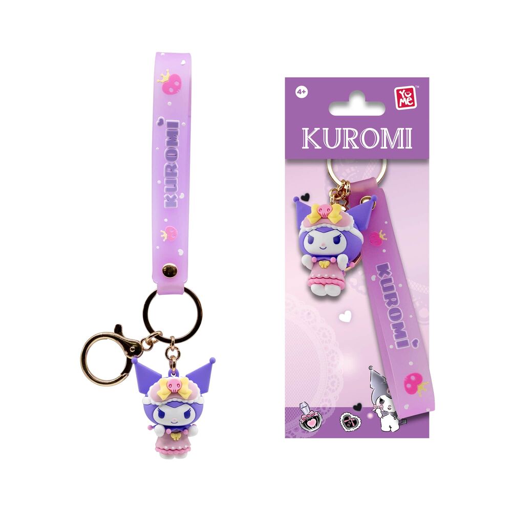 Sanrio Llaveros Kuromi Cute Outfit Series Kuromi Expositor (12)